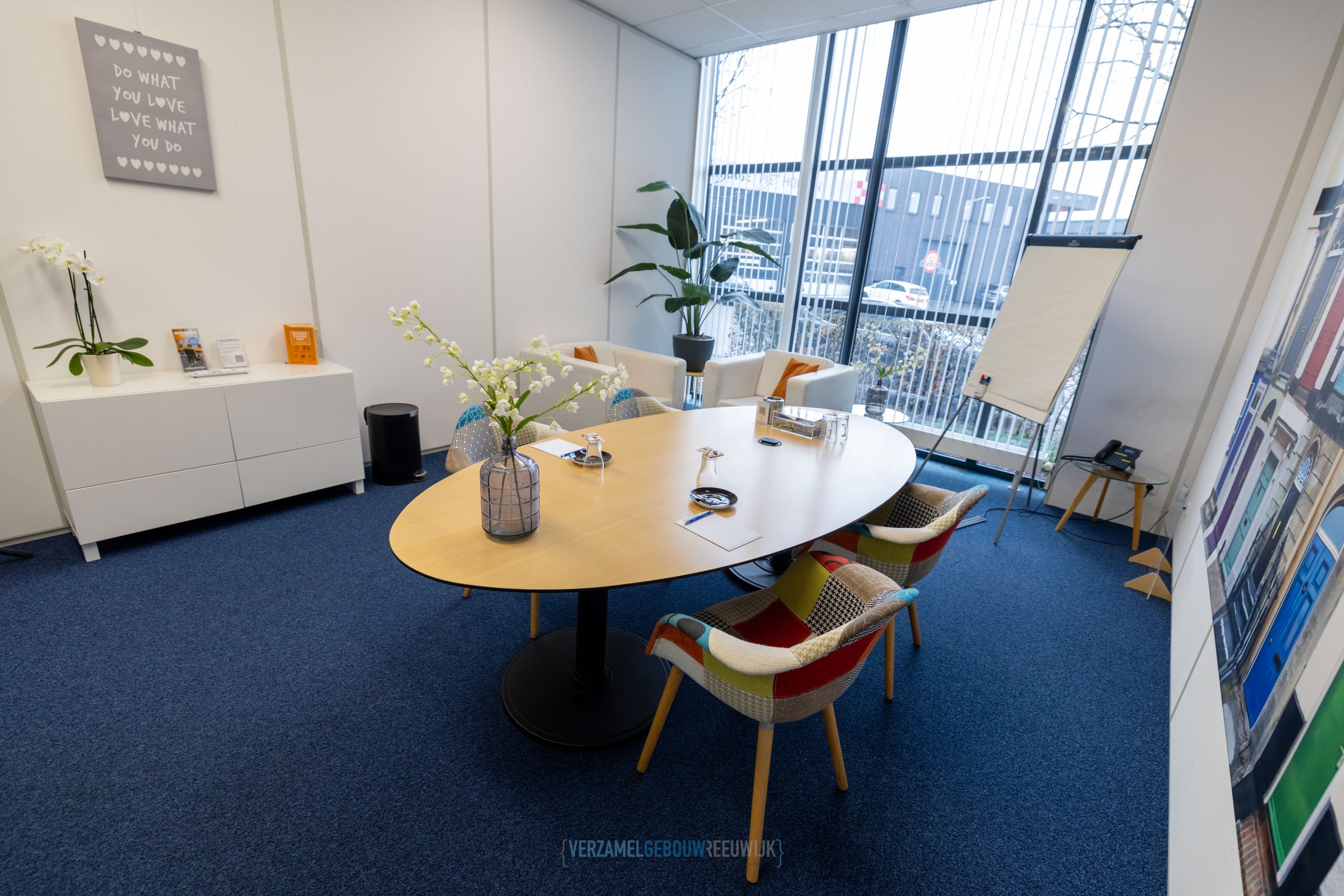 Flex vergaderruimte Verzamelgebouw Reeuwijk